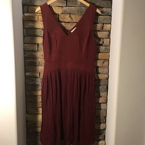Lace & Mesh Modcloth Dress Sz Large